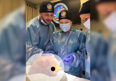 A Dra. Anna (C) buscou conhecimento no IAA (EUA)