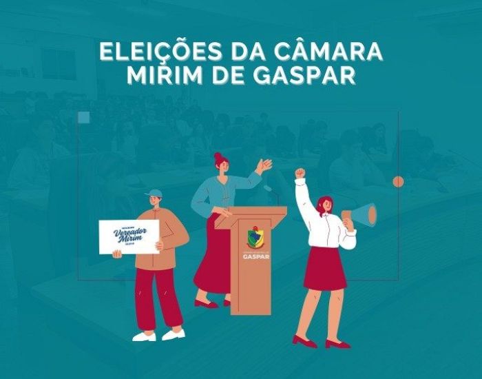 Gaspar realiza eleição para escolher novos Vereadores Mirins