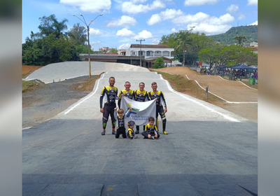 Junior Luiz Pereira foi destaque ao conquistar o título de vice-campeão na competição de BMX e de Bicicross