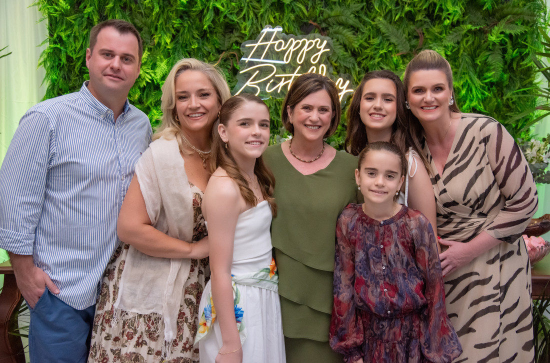 Celina Zimmermann em seu aniversário