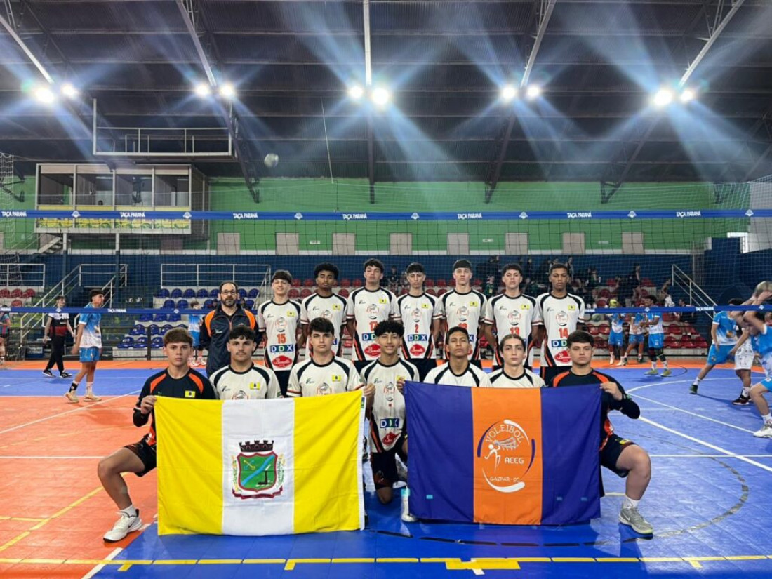 Equipes da AEEG representam Gaspar na Taça Paraná de Vôlei

