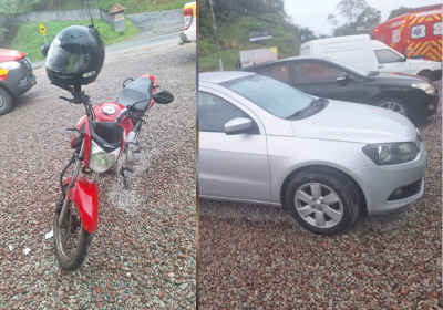 A vítima foi encaminhada ao Hospital Azambuja