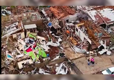 Iniciativa arrecada alimentos, roupas e produtos de higiene para famílias desabrigadas