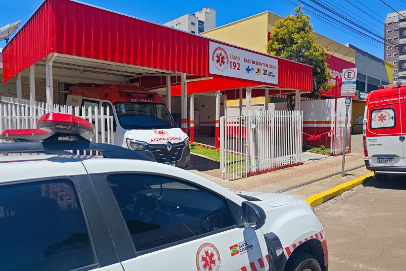 SAMU SC inaugura base da Unidade de Suporte Avançado em Curitibanos
