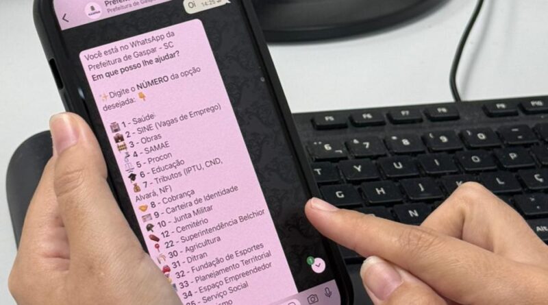 Serviço busca facilitar a comunicação entre os cidadãos e o poder público pelo número (47) 3091-2000