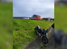 As vítimas foram socorridas por equipes de Gaspar, Ilhota e pelo Arcanjo-03