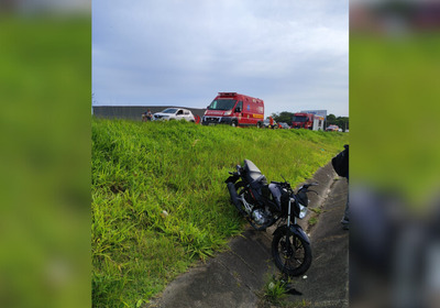 As vítimas foram socorridas por equipes de Gaspar, Ilhota e pelo Arcanjo-03