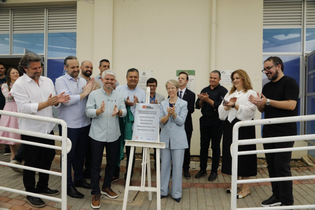 Prefeito Egídio assumiu o compromisso de reabrir o hospital universitário depois de polêmica com o Governo Federal