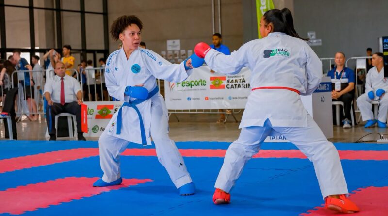 Gaspar conquistou o 10° lugar no ranking geral no karatê feminino e o sétimo lugar no judô masculino