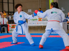 Gaspar conquistou o 10° lugar no ranking geral no karatê feminino e o sétimo lugar no judô masculino