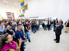Governador recebe voo inaugural da Gol em Correia Pinto e inaugura reforma do terminal de passageiros do Aeroporto da Serra Catarinense
