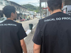 Fiscalização foi realizada na Rua Coronel Aristiliano Ramos