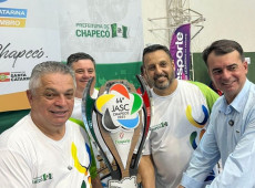 Chapecó conquista título inédito dos Jogos Abertos de Santa Catarina
