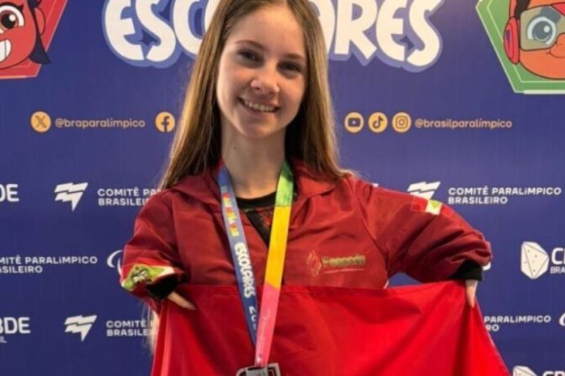 Atleta de Gaspar disputa Campeonato Brasileiro
