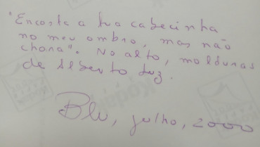 Parafraseando a letra de uma famosa m&uacute;sica dos anos 1960