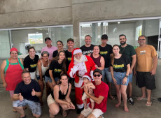 Foram mais de 400 crian&ccedil;as no Natal no Figueira