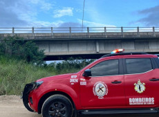 Corpo foi localizado pr&oacute;ximo &agrave; ponte de Ilhota