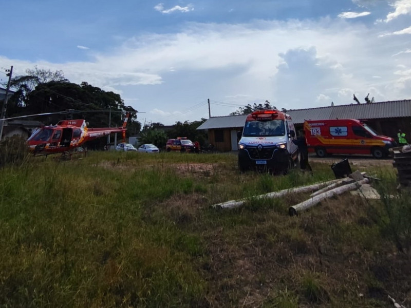 Equipes trabalharam por mais de 1h30, mas n&atilde;o conseguiram salvar a v&iacute;tima