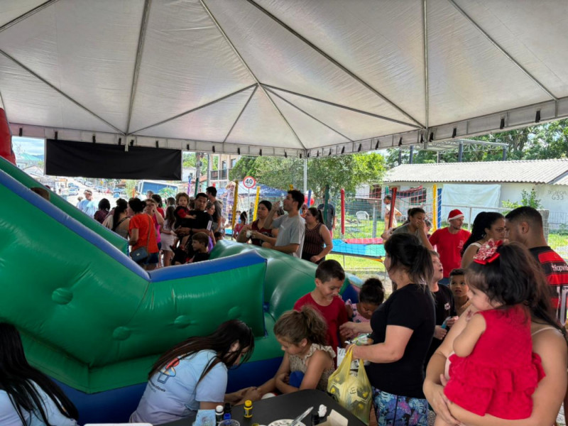 O evento natalino no bairro S&atilde;o Pedro se repete h&aacute; 36 anos