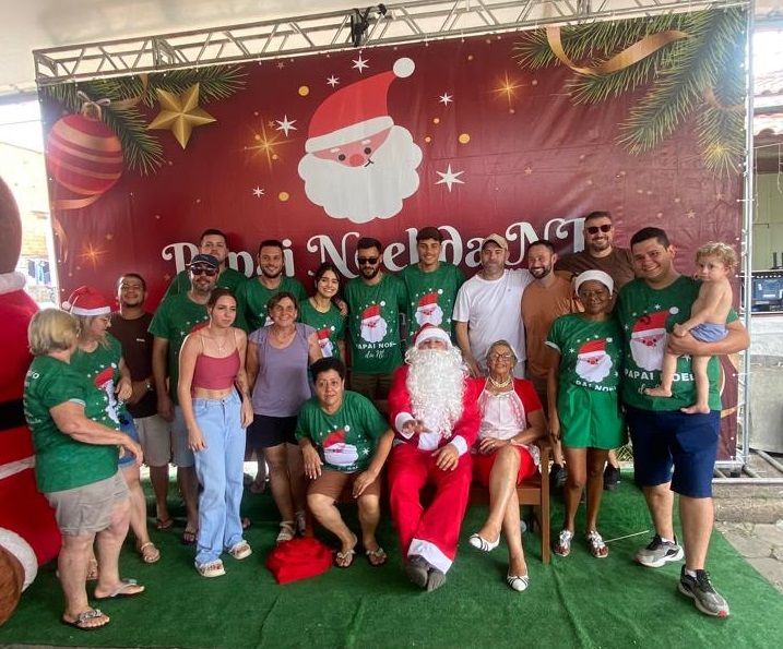 Festa a Rua São Nicolau, no Bairro Margem Esquerda, em Gaspar