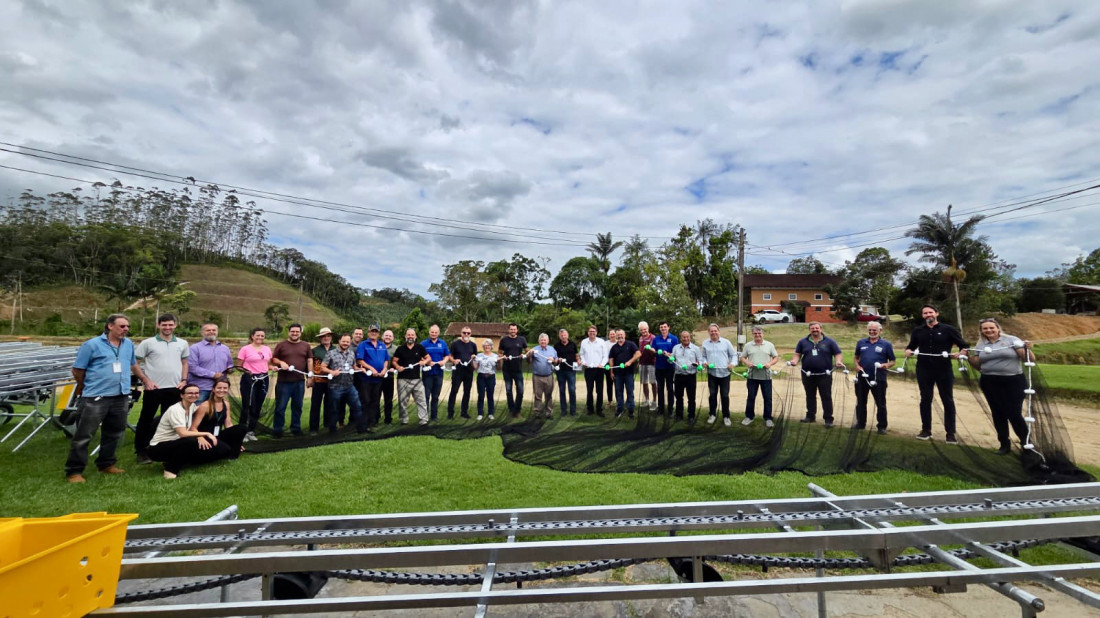 Entrega de kit depesca para o munic&iacute;pio de Gaspar