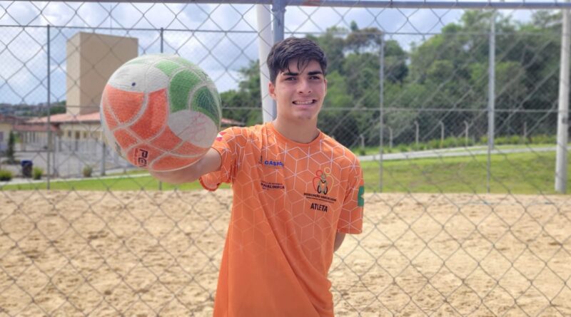 O atleta Rafael Antonio Rocha