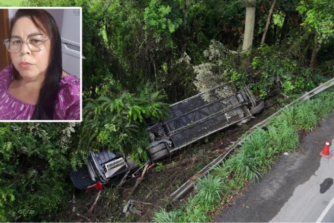 Neiva, no detalhe, viajava para Conc&oacute;dia, onde iria cuidar de uma irm&atilde; que vem enfrentando problemas de sa&uacute;de