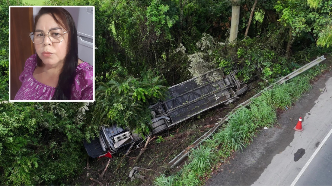 Neiva, no detalhe, viajava para Conc&oacute;dia, onde iria cuidar de uma irm&atilde; que vem enfrentando problemas de sa&uacute;de