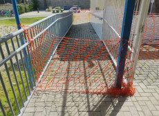 &Aacute;rea atingida foi isolada para garantir a seguran&ccedil;a dos estudantes e professores