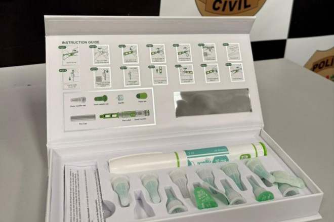 Produto apreendido pela pol&iacute;cia