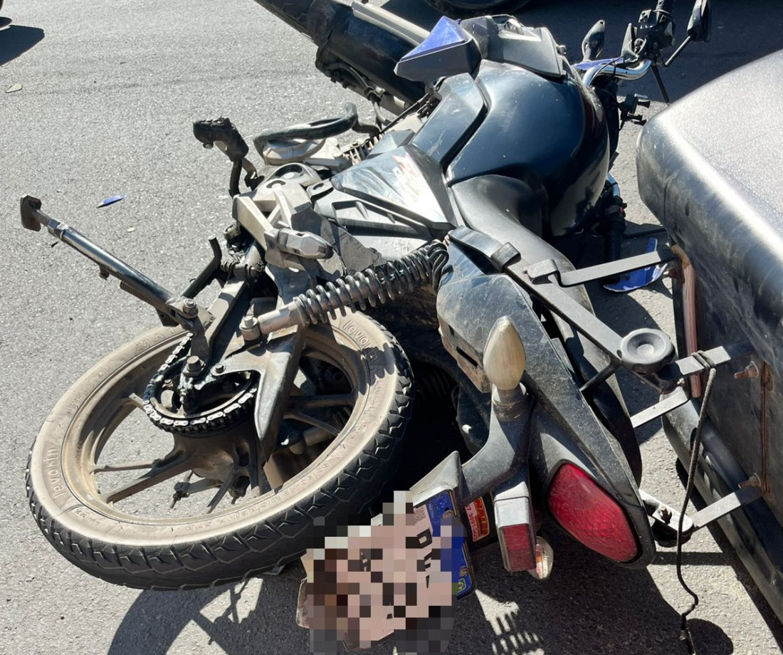 Acidentes de motos tem se tornado frequentes na região central de Ilhota