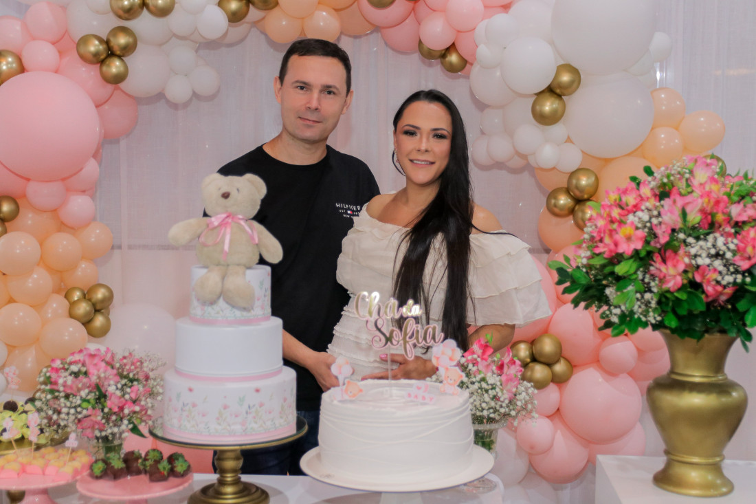 Os papais Dan&uacute;bia Duarte e Eli de Lima