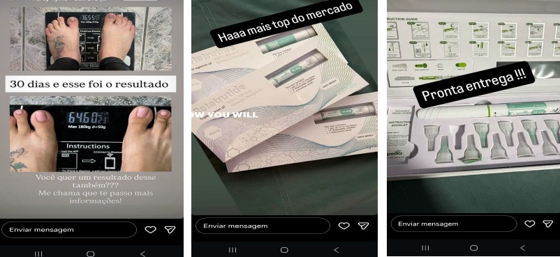 Suspeito vendia livremente o produto proibido pela sua rede social