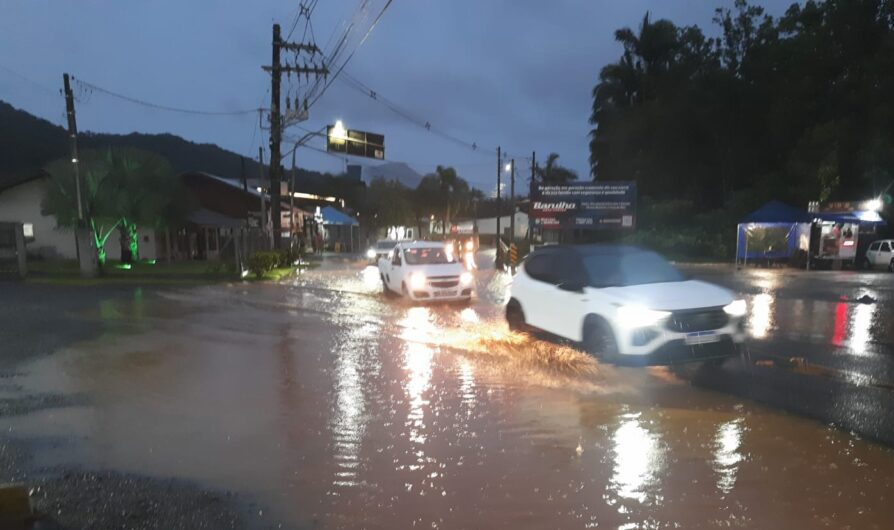 Município registrou até 45 mm de chuva no sábado
