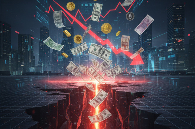 A queda do d&oacute;lar tem reflexos na economia global