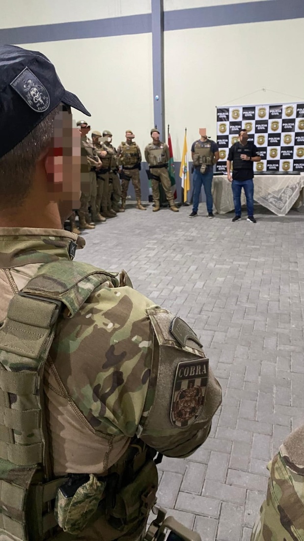 A&ccedil;&atilde;o integrada entre a PM e a Pol&iacute;cia Civil foi decisiva para o sucesso da opera&ccedil;&atilde;o