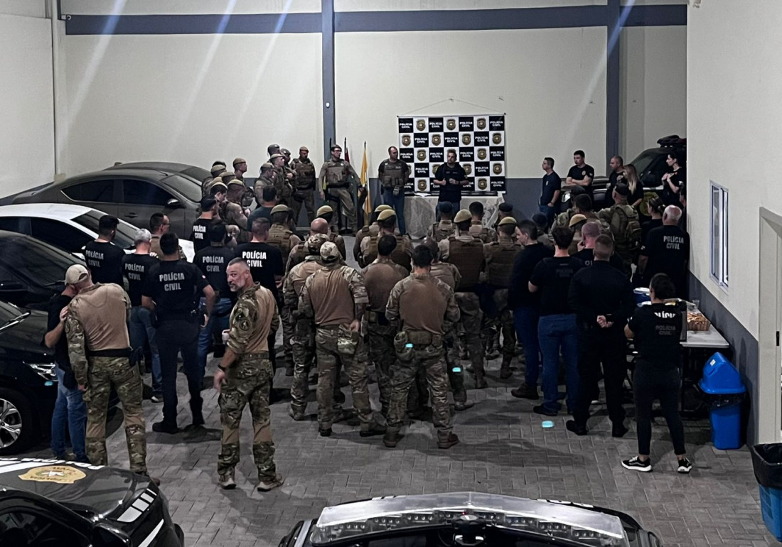 Opera&ccedil;&atilde;o foi realizada em Gaspar 