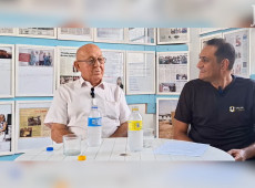 Moacyr contou sua trajet&oacute;ria de vida a Allan Santiago, do canal Valor Entrevista