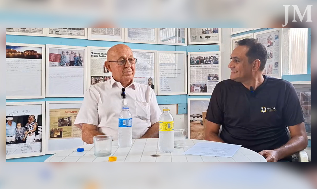 Moacyr contou sua trajetória de vida a Allan Santiago, do canal Valor Entrevista