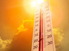 Calor intenso vai manter temperaturas acima dos 30&ordm;C