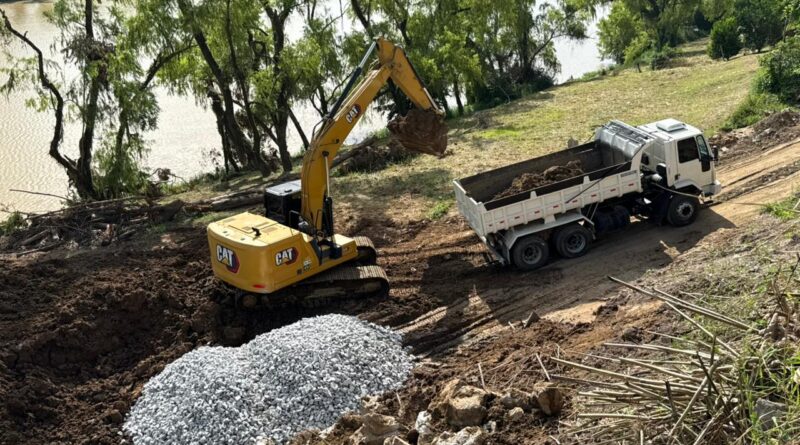 O trabalho se concentra, no momento, na estrutura de concreto das galerias