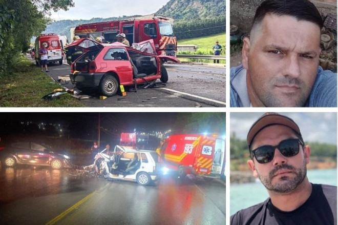 M&aacute;rcio (acima) e Juliano foram as duas mais recentes v&iacute;timas fatais da perigosa do trecho n&atilde;o duplicado da BR-470