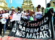 Em todo o pa&iacute;s, movimentos populares pedem o fim da viol&ecirc;ncia contra a mulher