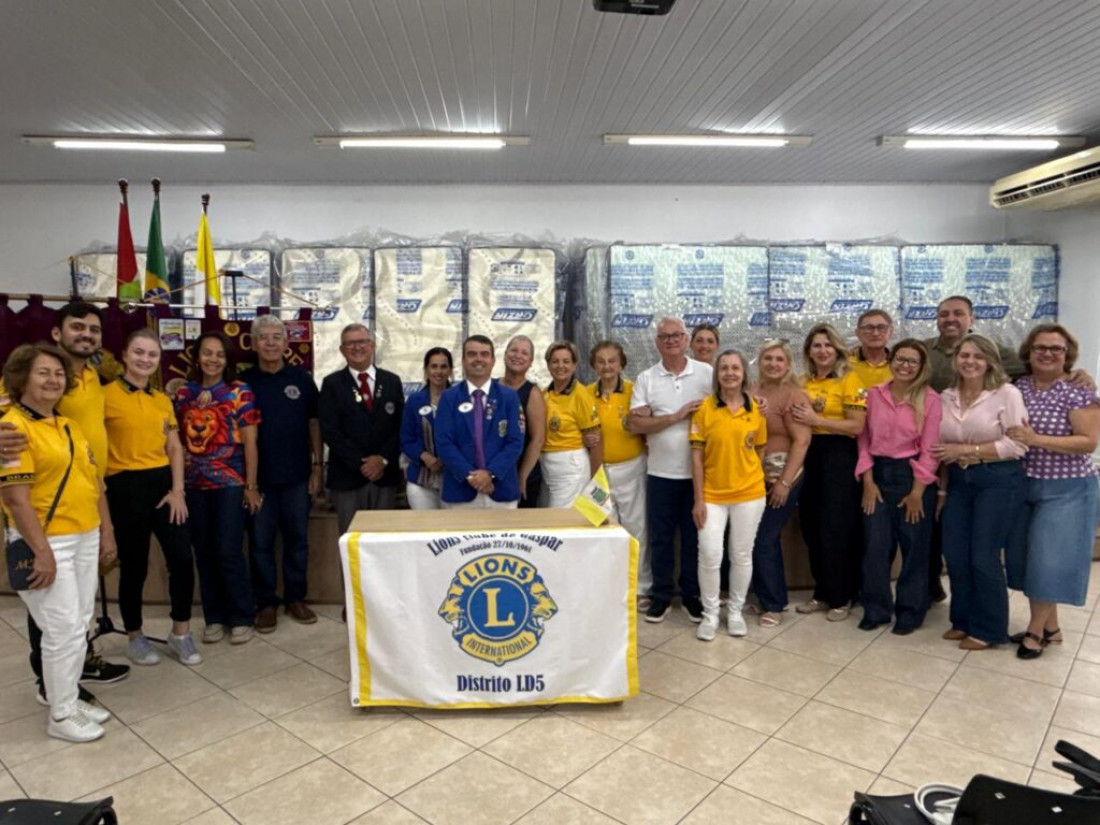 Solenidade de repasse dos donativos foi realizada na terça-feira, dia 3, na sede da Prefeitura