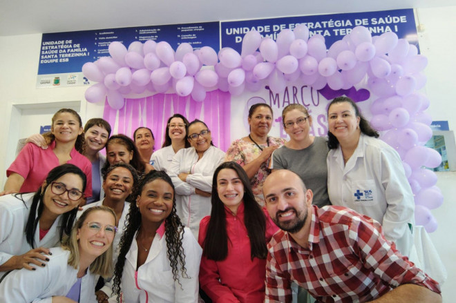 A&ccedil;&otilde;es nas unidades de sa&uacute;de e na Policl&iacute;nica integraram a programa&ccedil;&atilde;o do Mar&ccedil;o Lil&aacute;s.