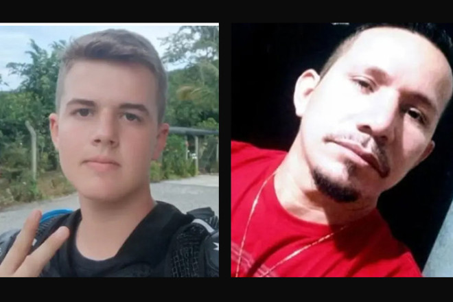 Max, &agrave; esquerda, e Clayton s&atilde;o as v&iacute;timas mais recentes do tr&acirc;nsito na BR-470, em Gaspar