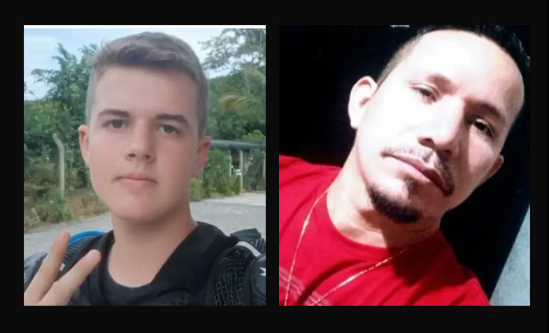 Max, &agrave; esquerda, e Clayton s&atilde;o as v&iacute;timas mais recentes do tr&acirc;nsito na BR-470