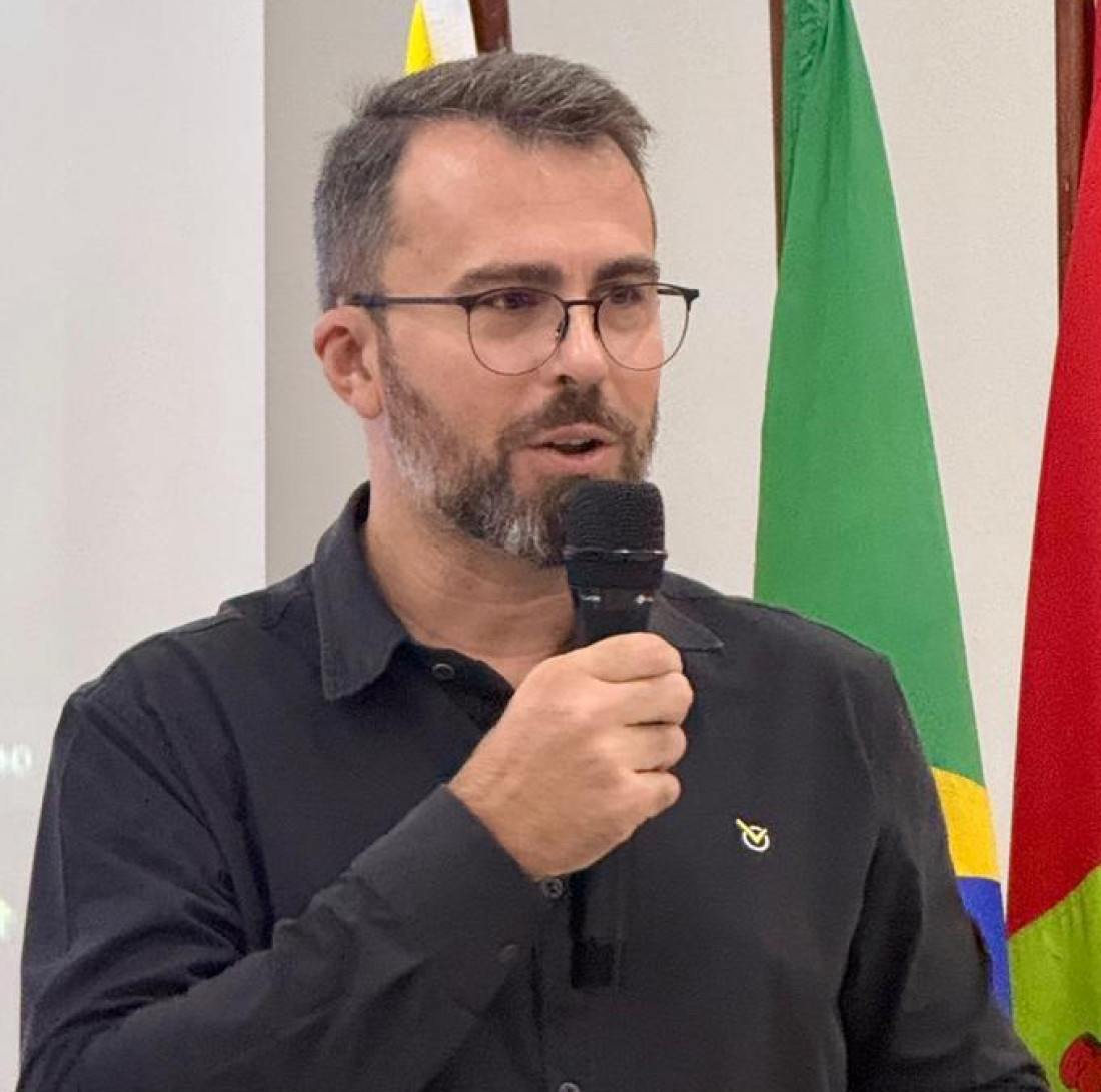 O presidente da CDL, Eduardo Deschamps, destacou a uni&atilde;o das entidades