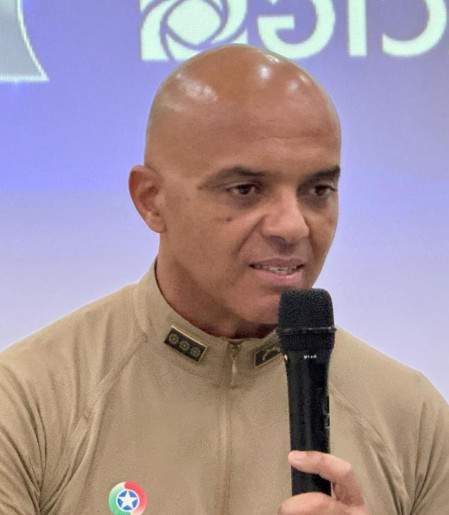 Coronel Ronaldo da Silva Cruz, comandante do 7&ordm; Comando Regional de Pol&iacute;cia Militar (7&ordm; CRPM) em Santa Catarina, sediado em Blumenau, 