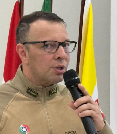 Pedro Machado Junior, comandante do 18&ordf;BPM